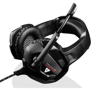 Modecom Volcano MC-859 BOW (Bedraad), Gaming headset, Zwart