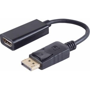 S-Conn S/CONN adapter voor maximale connectiviteit, Displayport plug 1.1/ HDMI aansluiting, Netwerkkabel