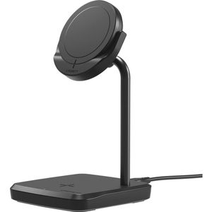 Cygnett Qi2 2in1 oplaadhouder (20 W), Draadloze laders, Zwart