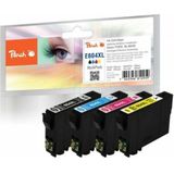 Peach - T10H6 - Cartridge MultiPack - Zwart, Cyaan, Magenta, Geel - Compatibel