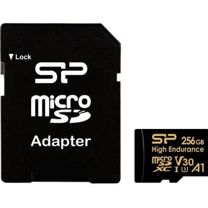 Silicon Power - Golden - Geheugenkaart - Zwart - microSDXC - 256 GB