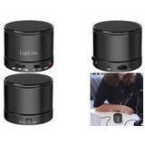 LogiLink - SP0062 - Bluetooth Luidspreker - Zwart - Oplaadbare Batterij