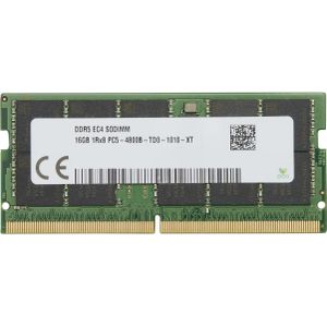 HP 16GB DDR5 (1x16GB) 4800 SODIMM ECC Memory geheugenmodule