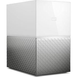 WD My Cloud Home Duo (2 x 2 TB, WD Rood), Netwerkopslag, Wit