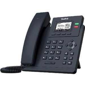 Yealink SIP-T31P - IP-telefoon op instapniveau met 2 lijnen & HD Voice, Telefoon