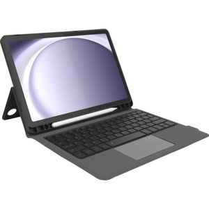 BlueBuilt - Samsung Galaxy Tab A9 Plus - Toetsenbord Hoes - QWERTY - Zwart