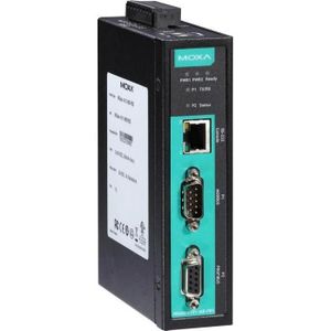 Moxa MGATE 4101I-MB-PBS - 1-poorts Modbus-to-PROFIBUS slave gateway met 2 kV isolatie, Router