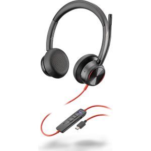 HP - Blackwire 8225 - Kantoorheadset - Zwart - Bedraad