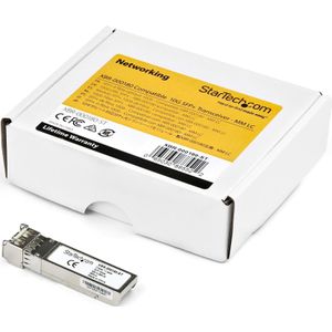 StarTech SFP-10G-LR COMPATIBELE SFP+ MODULE, Zendontvangers, Zilver