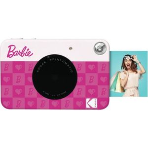 Kodak PRINTOMATIC Barbie Instant Print Camera, 2x3", Pink, Analoge + Instant films, Roze