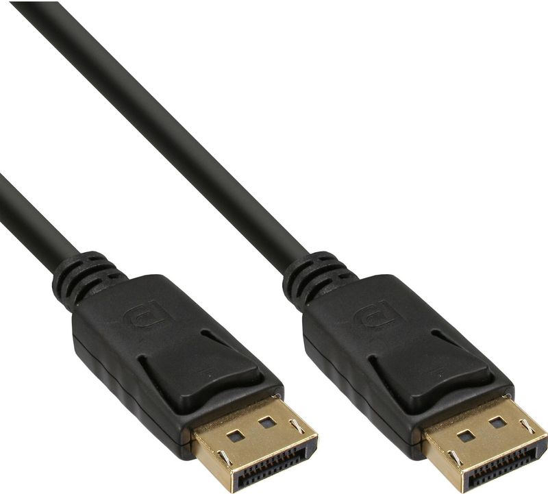 InLine DisplayPort - DisplayPort (0.30 m, DisplayPort), Videokabel