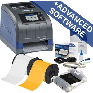 Brady I3300-SP-BWS-SFID-EU, i3300 starterspakket voor beveiligingsetikettering met Worksta, Labelprinter