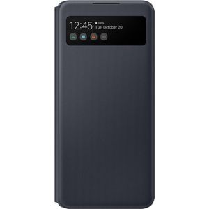 Samsung S Bekijk Portefeuille (Melkweg A42 - Smartphonehoe - Zwart