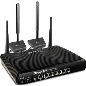 Draytek Vigor2927Lac WLAN Router Gigabit Ethernet Dual-Band (/5 GHz), Router, Zwart