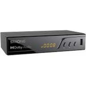 STRONG - Decoder TNT UHD 4K - DVB-T2 - USB TV-ontvanger - Dolby Digital Plus - HDMI - Scart