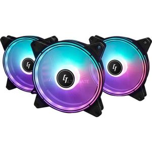 Chieftec Chieftronic Nova Set Ventilator 12 cm Zwart 3 stuk(s)