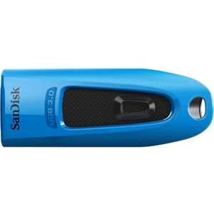 SANDISK Ultra (64 GB, USB-A), USB-stick, Blauw
