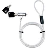 LogiLink - Diefstalbeveiliging - Zilver - Notebookslotbeveiliging met Cijferslot