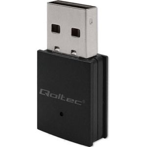 Qoltec - WiFi-Adapter - Netwerkadapter - USB - 600Mbps