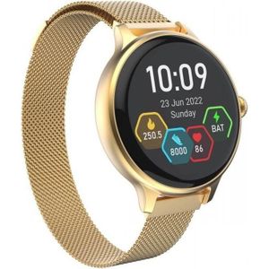 Carneo Hero mini HR+/Goud/Elegant Band/Goud (40 mm, Aluminium), Sporthorloges + Smartwatches