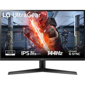 LG 27GN60R-B (1920 x 1080 Pixels, 27"), Monitor, Zwart