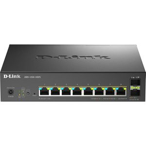 D-Link - DMS-1250-10SPL - Netwerkschakelaar - Zwart - 10 Havens