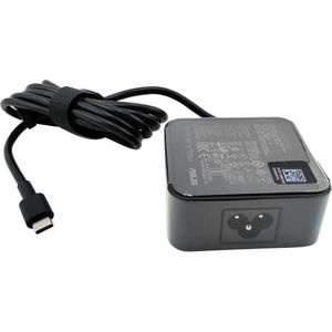 ASUS AC Adapter 65W / 20V / 3.25A / USB-C / 3Pin (65 W), Voeding voor notebooks