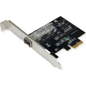 Value - 15.99.2188 - PCIe 1G SFP-Netwerkadapter - Zwart - Materiaal Onbekend
