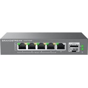 Grandstream - GWN7700MP - Netwerkschakelaar - Zwart - 6 Havens