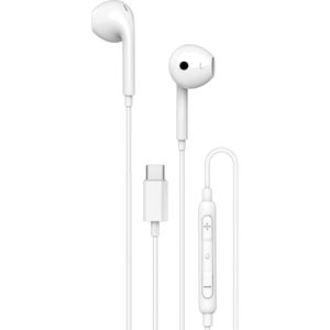 Unisynk In-ear hoofdtelefoon USB-C Wit (Bedraad), Koptelefoon, Wit