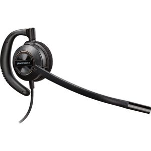 Poly EncorePro 530D with Quick Disconnect Discreet Digital Headset TAA Bedraad oorhaak Oproepen/muziek Zwart