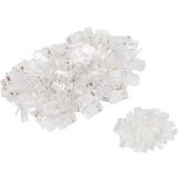 Lanberg - PLU-6000 Draadconnector RJ-45 - Netwerkkabel - U/UTP - Set van 100 stuks