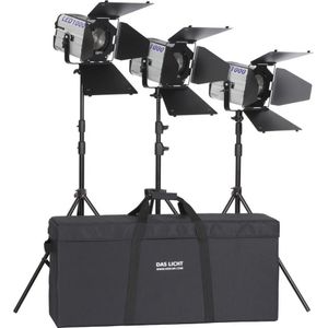 Hedler Hedler LED1000 Triple Kit 5600K (Studiolicht), Constant licht