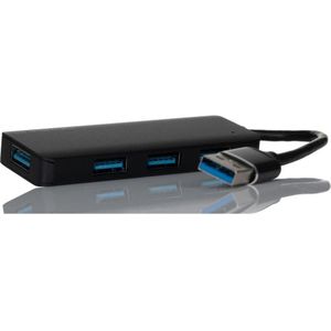 RS PRO USB 3.0 USB-hub, 4 USB-poorten, USB A, USB (USB-A, 4 ports), Docking station + USB-hub
