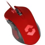 Speedlink - TORN Gaming Mouse - Rood - Gamingmuis - 5 Knoppen - 3200dpi