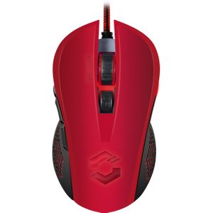 Speedlink - TORN Gaming Mouse - Rood - Gamingmuis - 5 Knoppen - 3200dpi