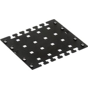 Triton RAB-VP-X12-X1 - Kabelmanagementplaat, zwart, Accessoires voor serverkasten, Zwart