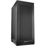 Sharkoon - Rebel C20 - ITX Mini Tower Behuizing - Zwart - Geschikt voor 360 mm Radiatoren
