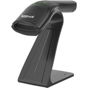 Iggual L2DUSB-B-AX (2D-streepjescodes, 1D streepjescodes), Barcode scanner, Zwart