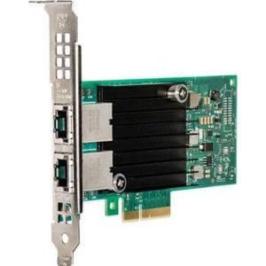 Intel X550T2 RJ-45 Categorie-6 tot 55m, Categorie-6A tot 100m (Mini PCI Express), Netwerkkaarten, Groen