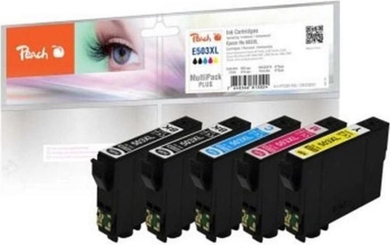 Peach - Inkt - Epson Cartridge Nr. 503XL MultiPack Plus - Kleur - Compatibel