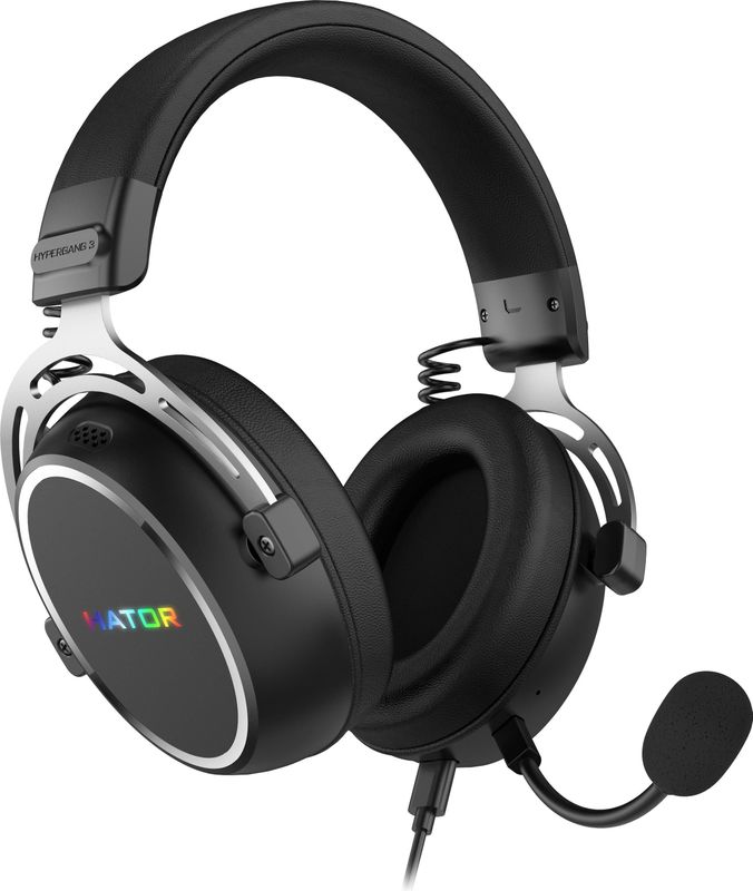 Hator - Hypergang 3 USB - Gaming Headset - Zwart - Bedraad
