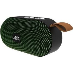 Sinox Sonitus Travel BT højttaler. Grøn, Bluetooth luidspreker