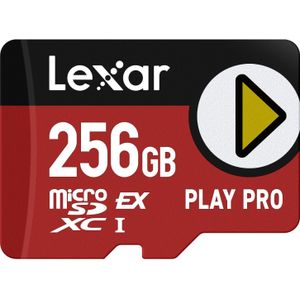 Lexar Play Pro (256 GB, microSD Express, U3, UHS-I), Geheugenkaart, Veelkleurig