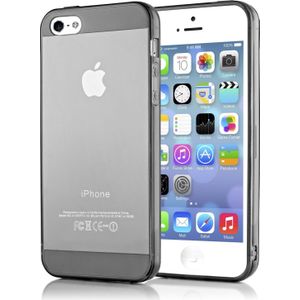 Nalia Mobiele telefoonhoes (iPhone 5, iPhone 5S, iPhone SE (2016)), Smartphonehoes, Grijs