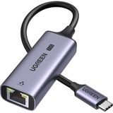 UGREEN USB-C Naar RJ45 Ethernet Adapter - 2.5G - Zilver