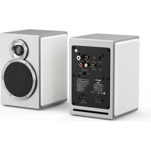 FiiO SA1 (1 paar, 50 W), HiFi + Home Cinema luidsprekers, Zilver