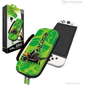 Hyperkin Schakeltas Wonderbaarlijk insect & kat (Switch, Switch Lite, Switch OLED), Andere spelaccessoires, Groen