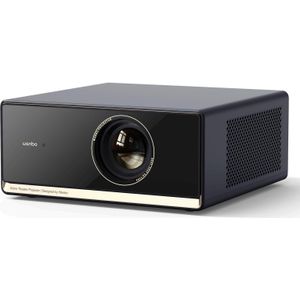 Wanbo Projector X5 Pro (2025) 140-inch, Full HD 1080P met Android TV 11, BT 5.0, Zwart EU (Volledige HD, 1100 lm), Beamer, Zwart