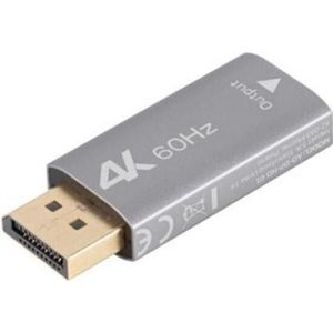 Lanberg AD-DP-HD-01 (HDMI), Data + Video Adapter, Zilver
